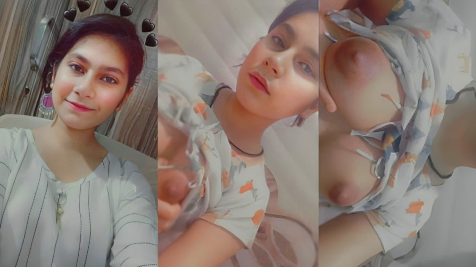 Indian cutie Girl pressing Big boobs