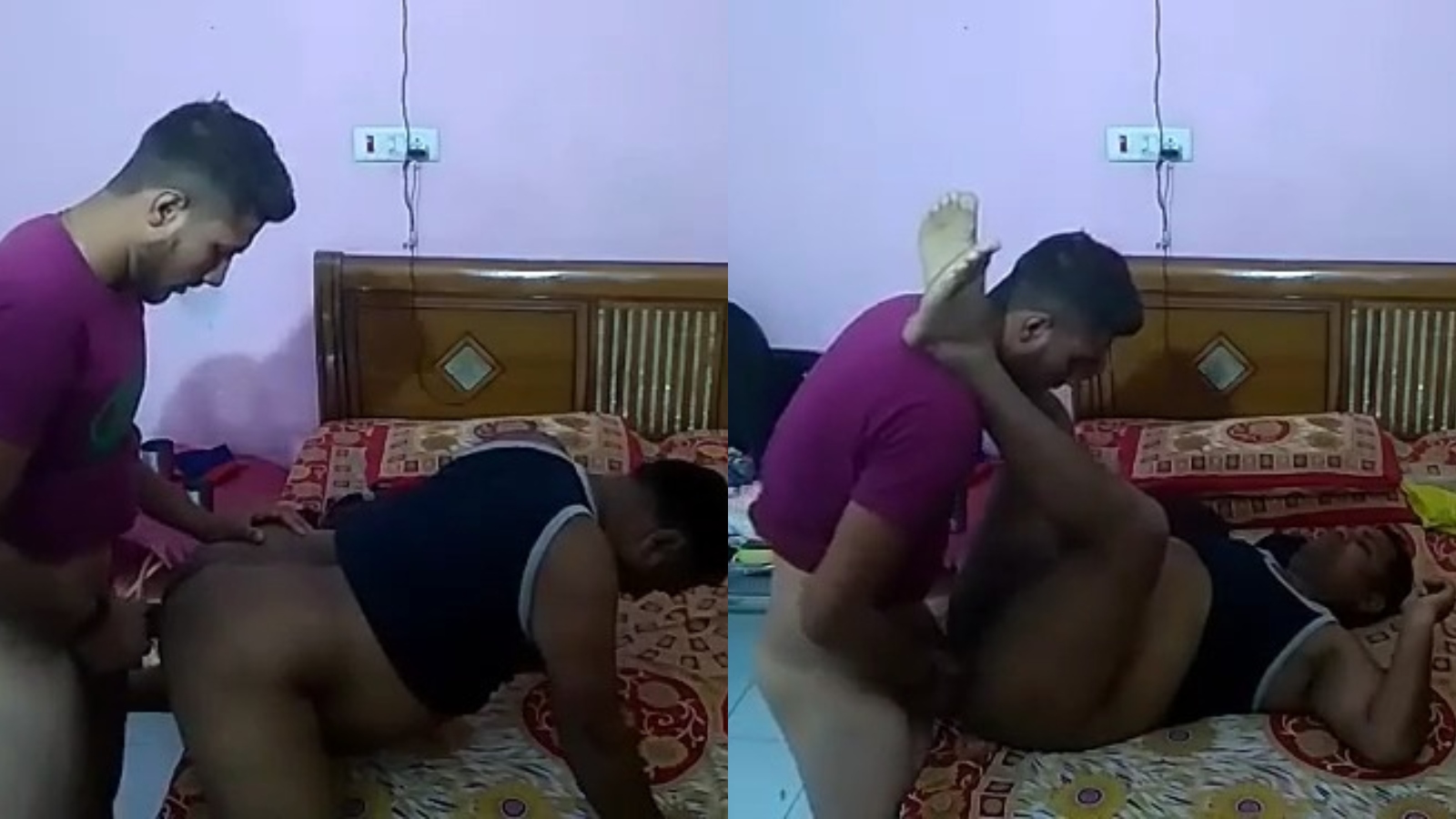 Indian gay sex video of a young desi boy fucking his new cook while his parents are away