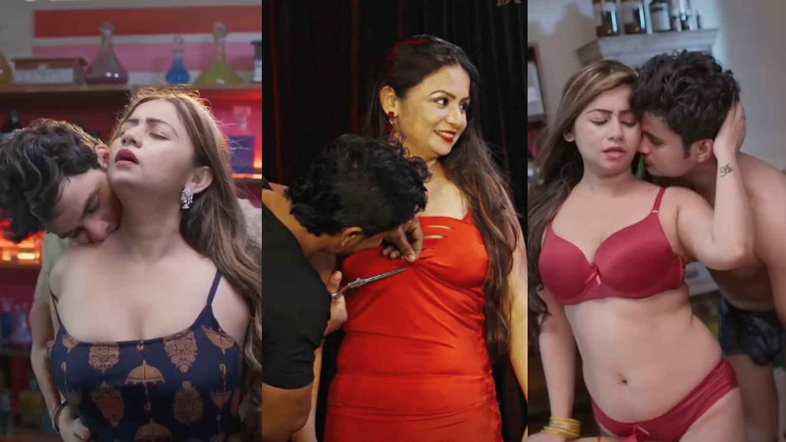 Priyanka Haldar Butt Breasts Scene in Gandi Baat