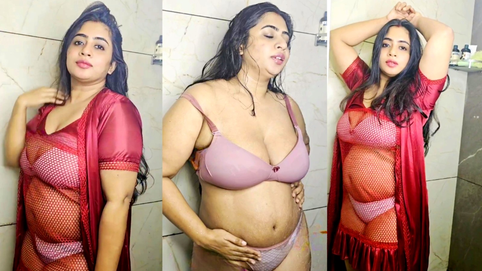 Mallu BBW MILF Nila Nambiar Bath Private App Hot Video